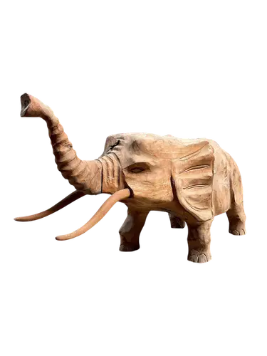 Elephant Wooden Decoration